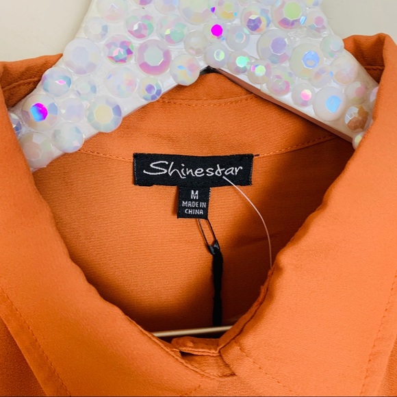 New Shinestar Button Down Top - Picture 4 of 7